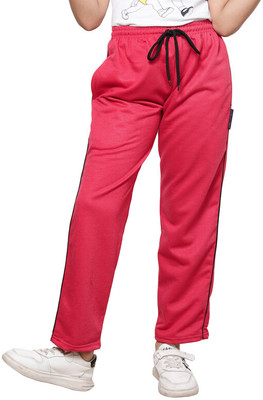 Indistar Track Pant For Boys(Red, Pack of 1)