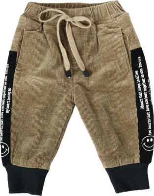 The Baby Station Track Pant For Boys(Brown, Pack of 1)