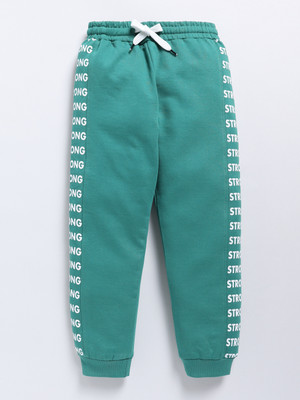 KIDCITY Track Pant For Boys(Green, Pack of 1)