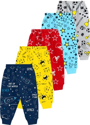 Kuchipoo Track Pant For Baby Boys & Baby Girls(Multicolor, Pack of 5)