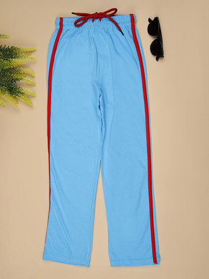 V-MART Track Pant For Boys(Blue, Pack of 1)