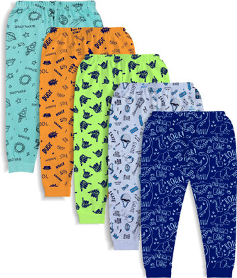 minicult Track Pant For Boys & Girls(Green, Pack of 5)