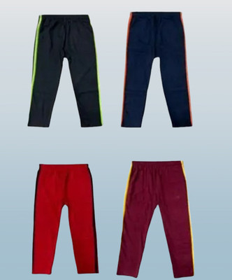 vknksk Track Pant For Baby Boys & Baby Girls(Multicolor, Pack of 4)