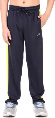 VECTOR X Track Pant For Boys(Blue, Pack of 1)