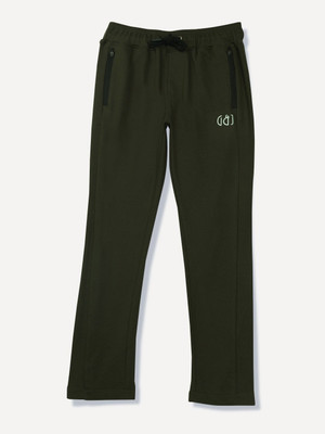 GINI & JONY Track Pant For Boys(Green, Pack of 1)