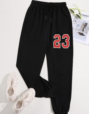 HouseOfCommon Track Pant For Girls(Black, Pack of 1)