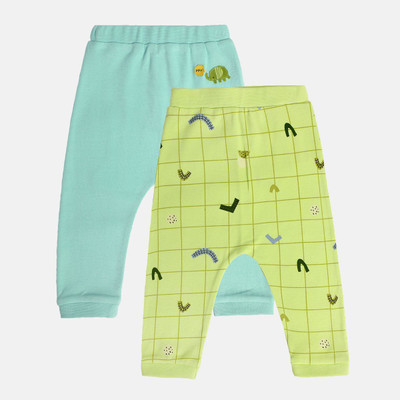 MINI KLUB Track Pant For Baby Boys(Multicolor, Pack of 2)