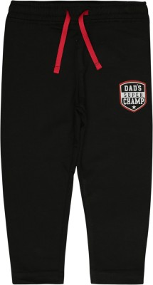 BodyCare Track Pant For Boys(Black, Pack of 1)