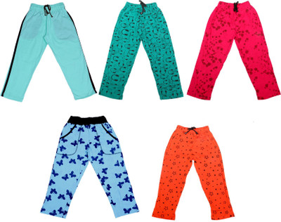 Indstar Track Pant For Girls(Multicolor, Pack of 5)