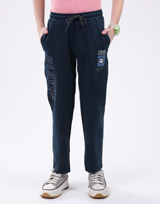 MONTE CARLO Track Pant For Boys(Blue, Pack of 1)