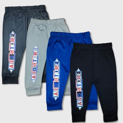 ABDSTORE Track Pant For Baby Boys & Baby Girls(Multicolor, Pack of 4)