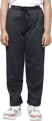 IndiWeaves Track Pant For Boys(Silver, Pack of 1)