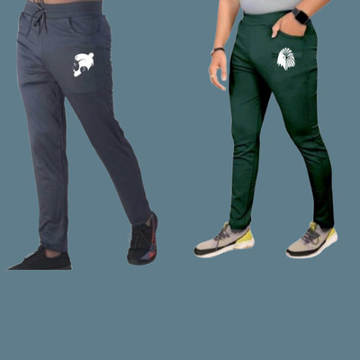 siddu Track Pant For Boys(Multicolor, Pack of 2)