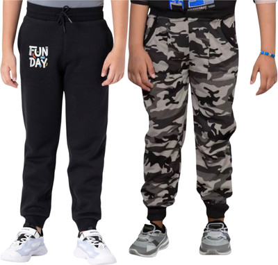 LILBITS Track Pant For Boys(Multicolor, Pack of 2)