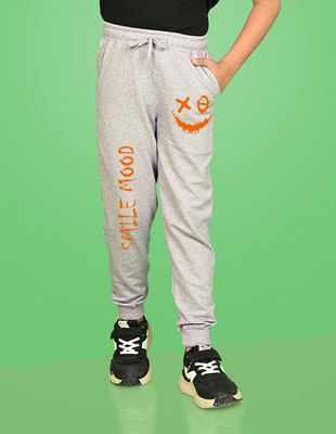 Nusyl Track Pant For Boys(Grey, Pack of 1)