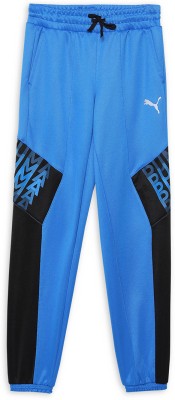 PUMA Track Pant For Boys(Blue, Pack of 1)