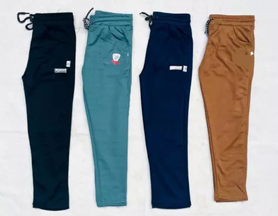 Findora Track Pant For Boys & Girls(Multicolor, Pack of 3)