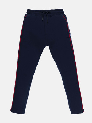 Status Quo Track Pant For Boys(Dark Blue, Pack of 1)