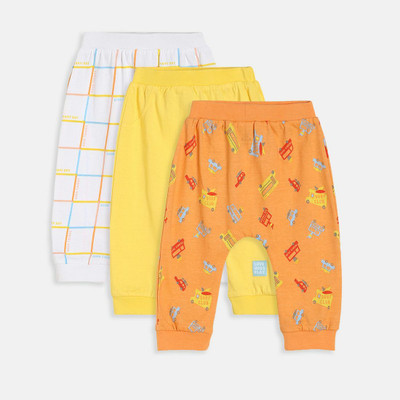 MINI KLUB Track Pant For Baby Boys(Multicolor, Pack of 3)