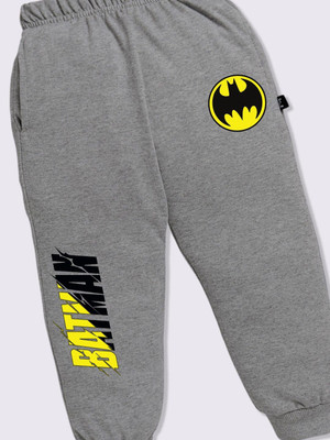 YK X Minute Mirth Track Pant For Boys(Grey, Pack of 1)