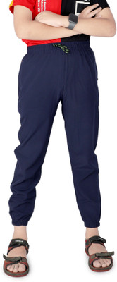 FABVIO PLUS Track Pant For Boys(Blue, Pack of 1)