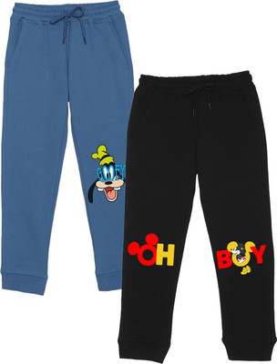 WYM TREND Track Pant For Boys & Girls(Blue, Pack of 2)