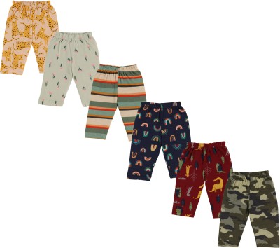 MAHADEV Track Pant For Baby Boys & Baby Girls(Multicolor, Pack of 6)