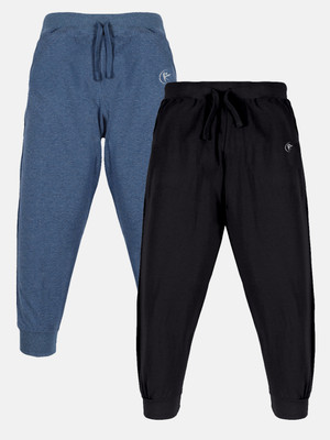 KiddoPanti Track Pant For Boys & Girls(Blue, Pack of 2)