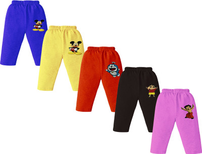 French Kleider Track Pant For Boys & Girls(Multicolor, Pack of 5)
