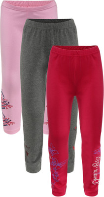TotzTouch Track Pant For Girls(Multicolor, Pack of 3)
