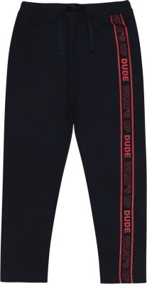 BodyCare Track Pant For Boys(Black, Pack of 1)