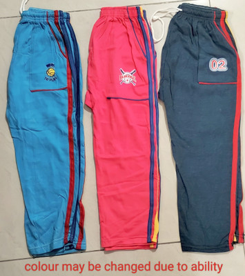 PNP collection Track Pant For Boys & Girls(Multicolor, Pack of 3)