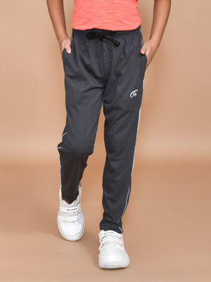 SKYKNIT Track Pant For Boys(Grey, Pack of 1)