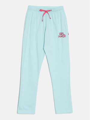 DIXCY SCOTT SLIMZ Track Pant For Girls(Light Blue, Pack of 1)