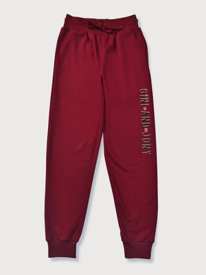 GINI & JONY Track Pant For Boys(Yellow, Pack of 1)