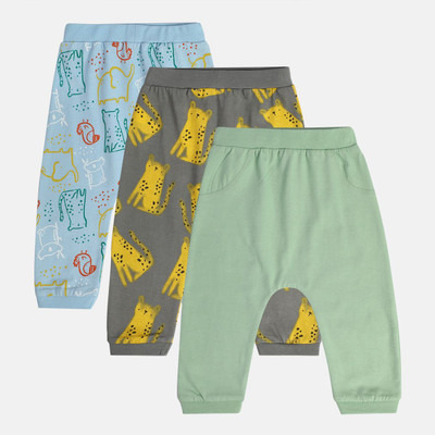 MINI KLUB Track Pant For Baby Boys(Multicolor, Pack of 3)