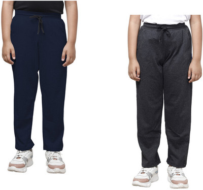 IndiWeaves Track Pant For Boys(Multicolor, Pack of 2)