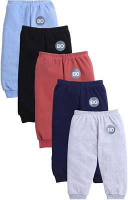 EIO Track Pant For Baby Boys & Baby Girls(Multicolor, Pack of 5)