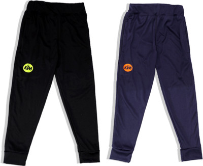 MINIMAMA Track Pant For Boys & Girls(Multicolor, Pack of 2)