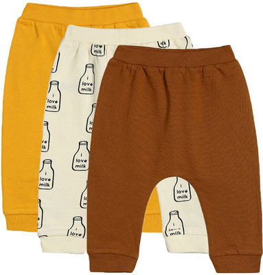 MINI KLUB Track Pant For Baby Boys(Multicolor, Pack of 3)