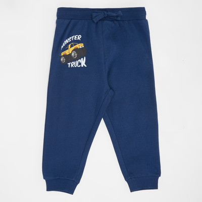 Pantaloons Baby Track Pant For Boys(Blue, Pack of 1)