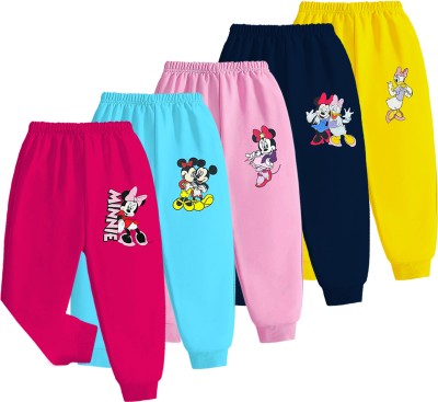 DISNEY BY MISS & CHIEF Track Pant For Girls(Multicolor, Pack of 5)