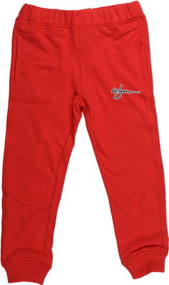 WYM TREND Track Pant For Boys(Red, Pack of 1)