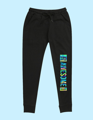 Nusyl Track Pant For Boys & Girls(Black, Pack of 1)