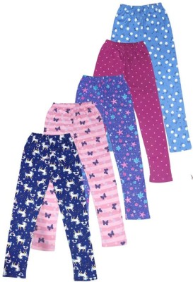 TotzTouch Track Pant For Girls(Multicolor, Pack of 5)