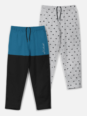 Hellcat Track Pant For Boys(Light Blue, Pack of 2)