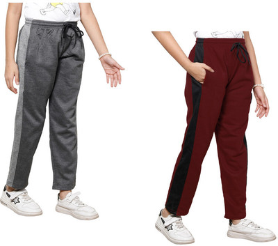 KAVYA Track Pant For Girls(Multicolor, Pack of 2)