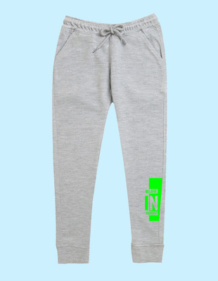 Nusyl Track Pant For Boys & Girls(Grey, Pack of 1)