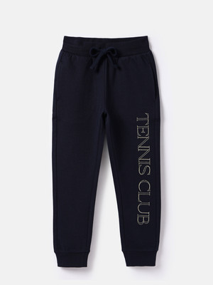 United Colors of Benetton Track Pant For Boys(Blue, Pack of 1)