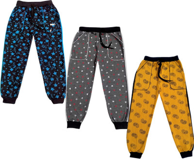 Indstar Track Pant For Boys & Girls(Multicolor, Pack of 3)